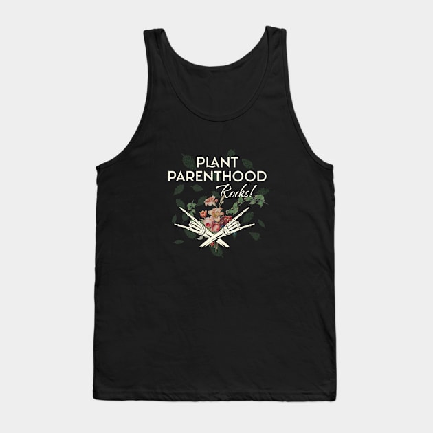 Plant Parenthood Rocks Tank Top by ANTHOFOLIA